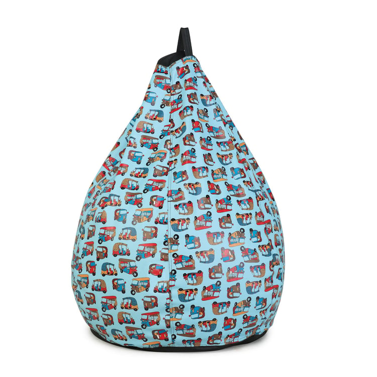 Helios Leather Bean Bag