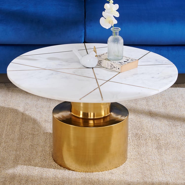 Marble Top Coffee Table